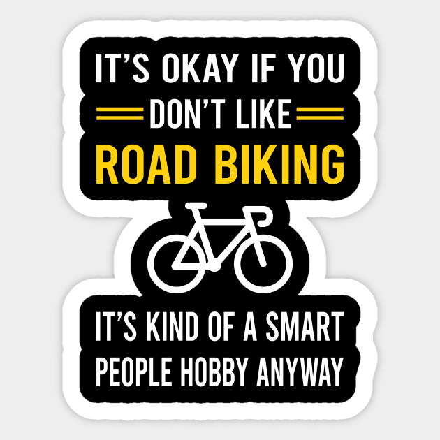 Smart People Hobby Road Biking Sticker by Good Day